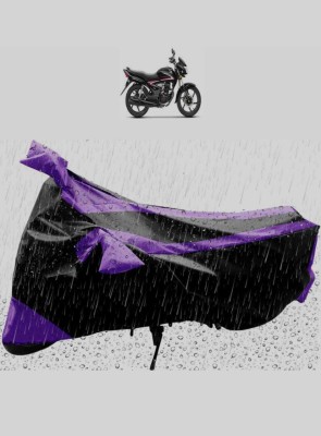 Kar Two Wheeler Cover for Hero(CB Shine, Black)