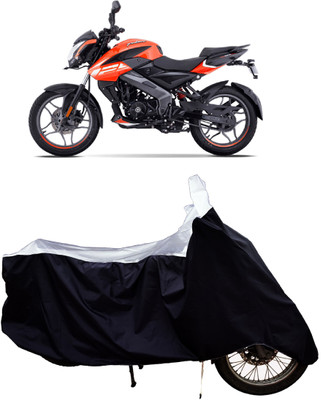 Tricway Two Wheeler Cover for Bajaj(Pulsar NS125, White)