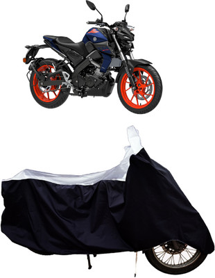 Tricway Two Wheeler Cover for Yamaha(MT-15, White)