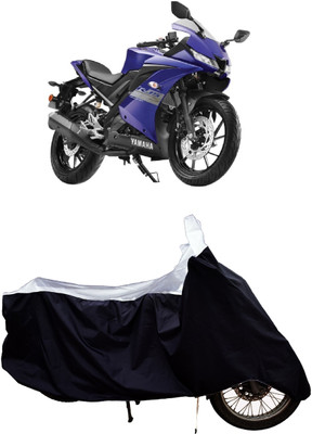 Tricway Two Wheeler Cover for Yamaha(YZF R15 S, White)