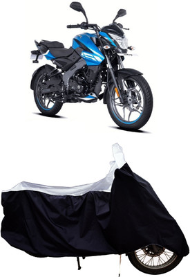 Tricway Two Wheeler Cover for Bajaj(Pulsar NS125 BS6, White)