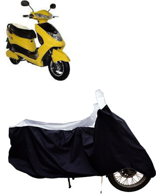 Tricway Two Wheeler Cover for Okinawa(R30 electric scooter, White)
