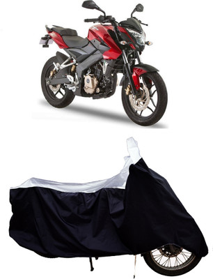Tricway Two Wheeler Cover for Bajaj(Pulsar 180NS BS6, White)