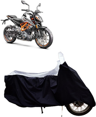 Tricway Two Wheeler Cover for KTM(250 Duke BS6, White)