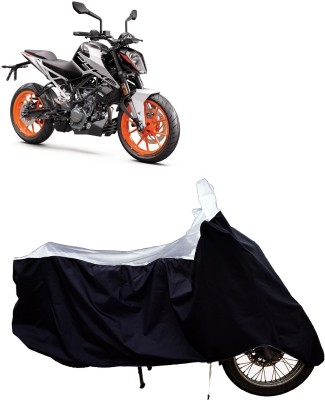 Tricway Two Wheeler Cover for KTM(Duke 200, White)