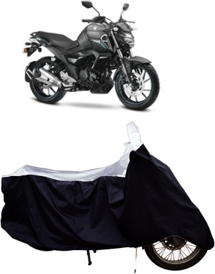 Tricway Two Wheeler Cover for Yamaha(FZ-S, White)