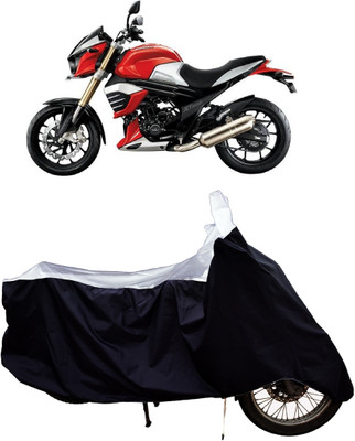 Tricway Two Wheeler Cover for Mahindra(MOJO XT 300, White)