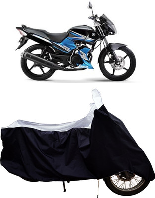 Tricway Two Wheeler Cover for Yamaha(SS 125, White)