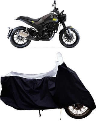 Tricway Two Wheeler Cover for Benelli(Leoncino 250, White)