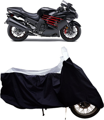 Tricway Two Wheeler Cover for Kawasaki(Ninja ZX-14R, White)
