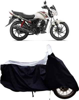 Tricway Two Wheeler Cover for Suzuki(Sling Shot Plus, White)