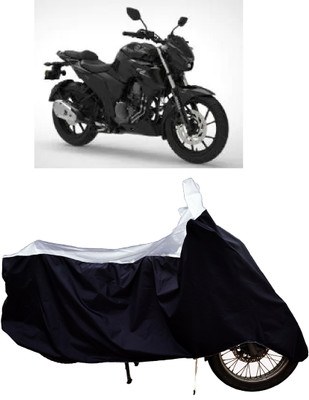 Tricway Two Wheeler Cover for Yamaha(FZ 25 BS6, White)