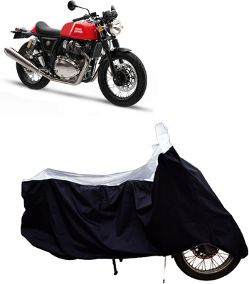 Tricway Two Wheeler Cover for Royal Enfield(Continental GT, White)