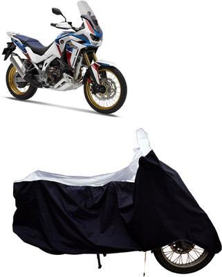 Tricway Two Wheeler Cover for Honda(CRF1000L Africa Twin, White)