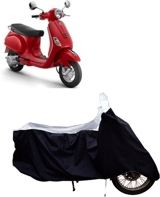 Tricway Two Wheeler Cover for Piaggio(Vespa LX 125, White)