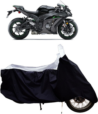Tricway Two Wheeler Cover for Kawasaki(Ninja ZX-10R SE, White)