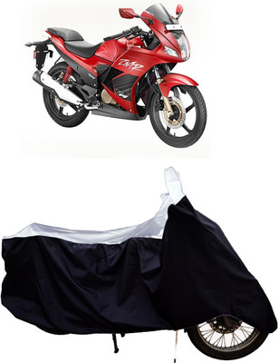 Tricway Two Wheeler Cover for Hero(Karizma ZMR, White)