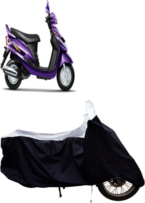 Tricway Two Wheeler Cover for Mahindra(Rodeo RZ, White)