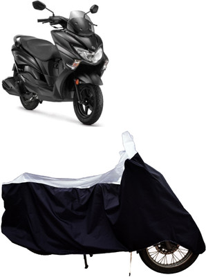 Tricway Two Wheeler Cover for Suzuki(Burgman Street 125, White)