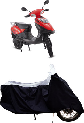 Tricway Two Wheeler Cover for Hero Electric(Electric Flash, White)
