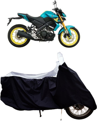 Tricway Two Wheeler Cover for Yamaha(MT 15 New, White)