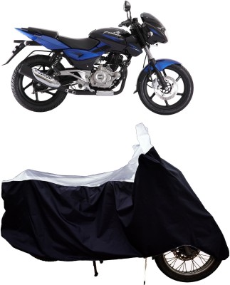 Tricway Two Wheeler Cover for Bajaj(Pulsar 180 DTS-i, White)