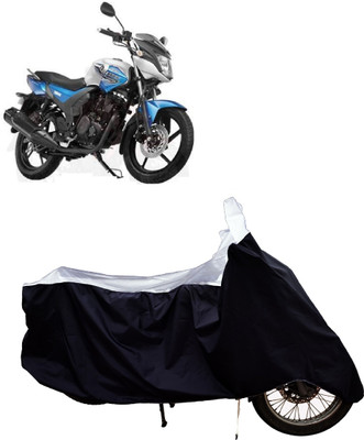 Tricway Two Wheeler Cover for Yamaha(SZ-RR V, White)