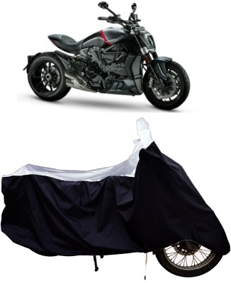 Tricway Two Wheeler Cover for Ducati(XDiavel, White)