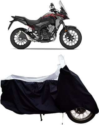 Tricway Two Wheeler Cover for Honda(CB 500, White)