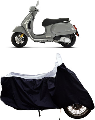 Tricway Two Wheeler Cover for Vespa(GTS 300 BS6, White)
