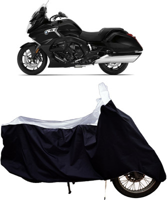 Tricway Two Wheeler Cover for BMW(K 1600, White, Blue)