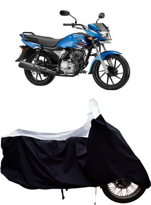 Tricway Two Wheeler Cover for Yamaha(Saluto RX, White)