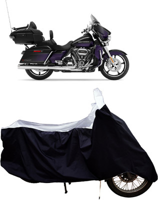 Tricway Two Wheeler Cover for Harley Davidson(CVO Limited, White)