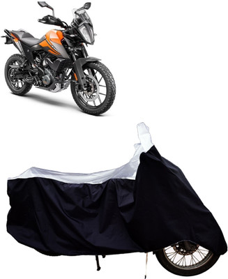 Tricway Two Wheeler Cover for KTM(390 Adventure BS6, White)
