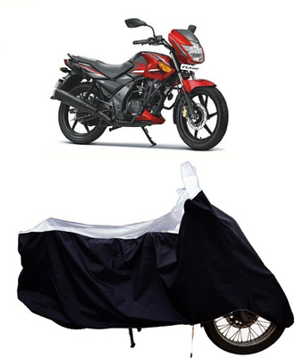 Tricway Two Wheeler Cover for TVS(Flame DS 125, White)
