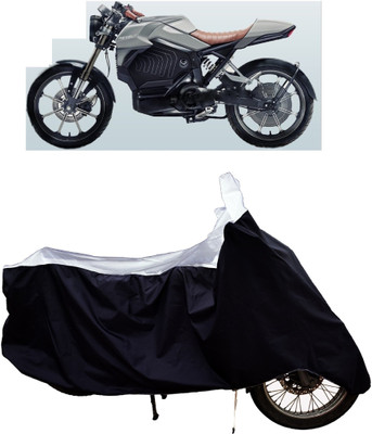Tricway Two Wheeler Cover for Revolt(RV Cafe Racer, White)