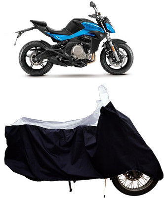 Tricway Two Wheeler Cover for CFMoto(650 NK BS6, White)