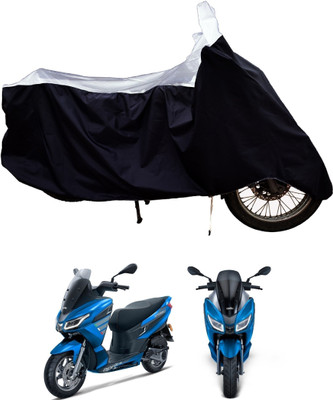 Tricway Two Wheeler Cover for Aprilia(SXR 160, White)