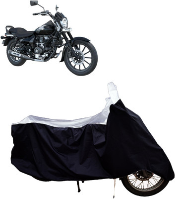Tricway Two Wheeler Cover for Bajaj(Avenger 180 Street, White)