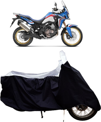 Tricway Two Wheeler Cover for Honda(Africa Twin, White)
