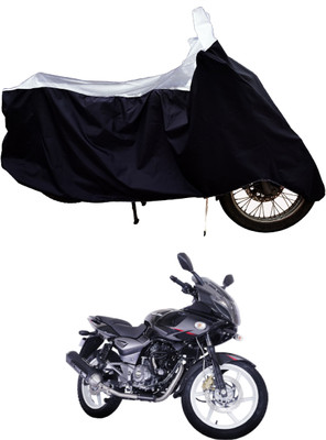 Tricway Two Wheeler Cover for Bajaj(Pulsar 220 DTS-i, White)