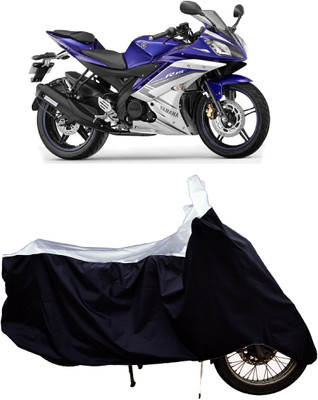 Tricway Two Wheeler Cover for Yamaha(YZF-R15 V2 BS6, White)