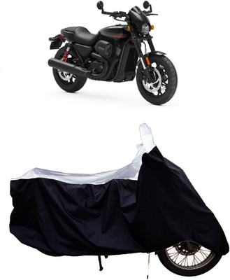 Tricway Two Wheeler Cover for Harley Davidson(Street Rod, White)