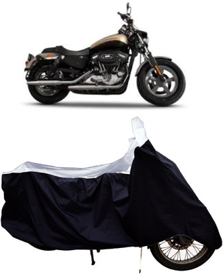 Tricway Two Wheeler Cover for Harley Davidson(XL 1200, White)