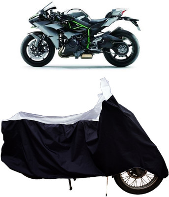 Tricway Two Wheeler Cover for Kawasaki(Ninja H2R, White)