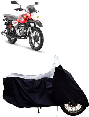 Tricway Two Wheeler Cover for Bajaj(Boxer BM 150, White)