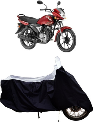 Tricway Two Wheeler Cover for Yamaha(Saluto RX BS6, White)