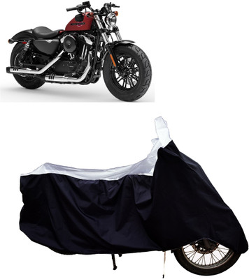 Tricway Two Wheeler Cover for Harley Davidson(Forty Eight, White)