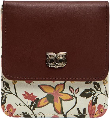 chumbak Women Casual Brown Artificial Leather Wallet(4 Card Slots)