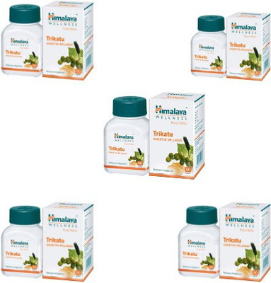 HIMALAYA TRIKATU TABLET 60 TAB(PACK OF 5)(Pack of 5, 60 Tablets)